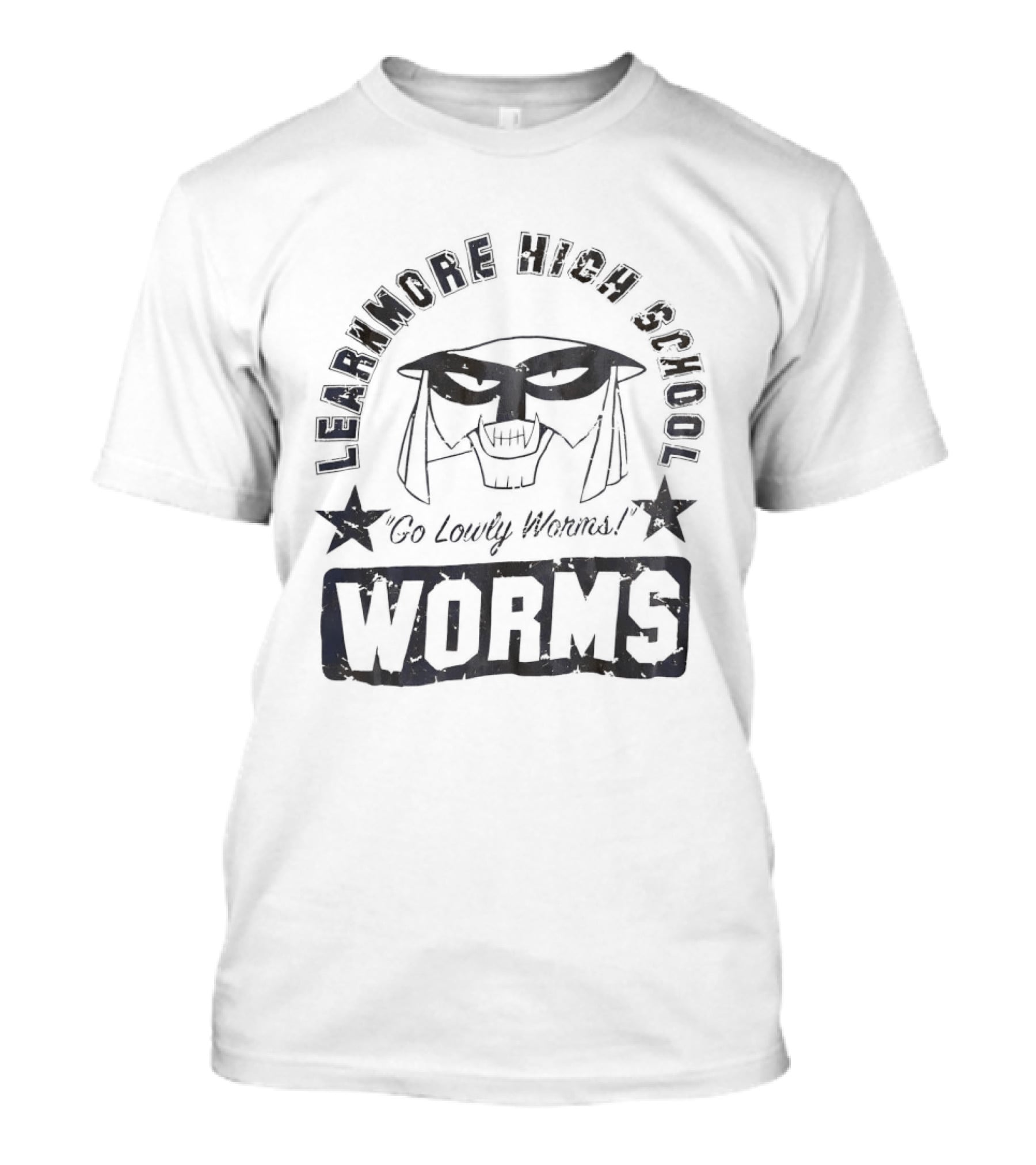 Learamore High School Go Lowry Worms T-Shirt