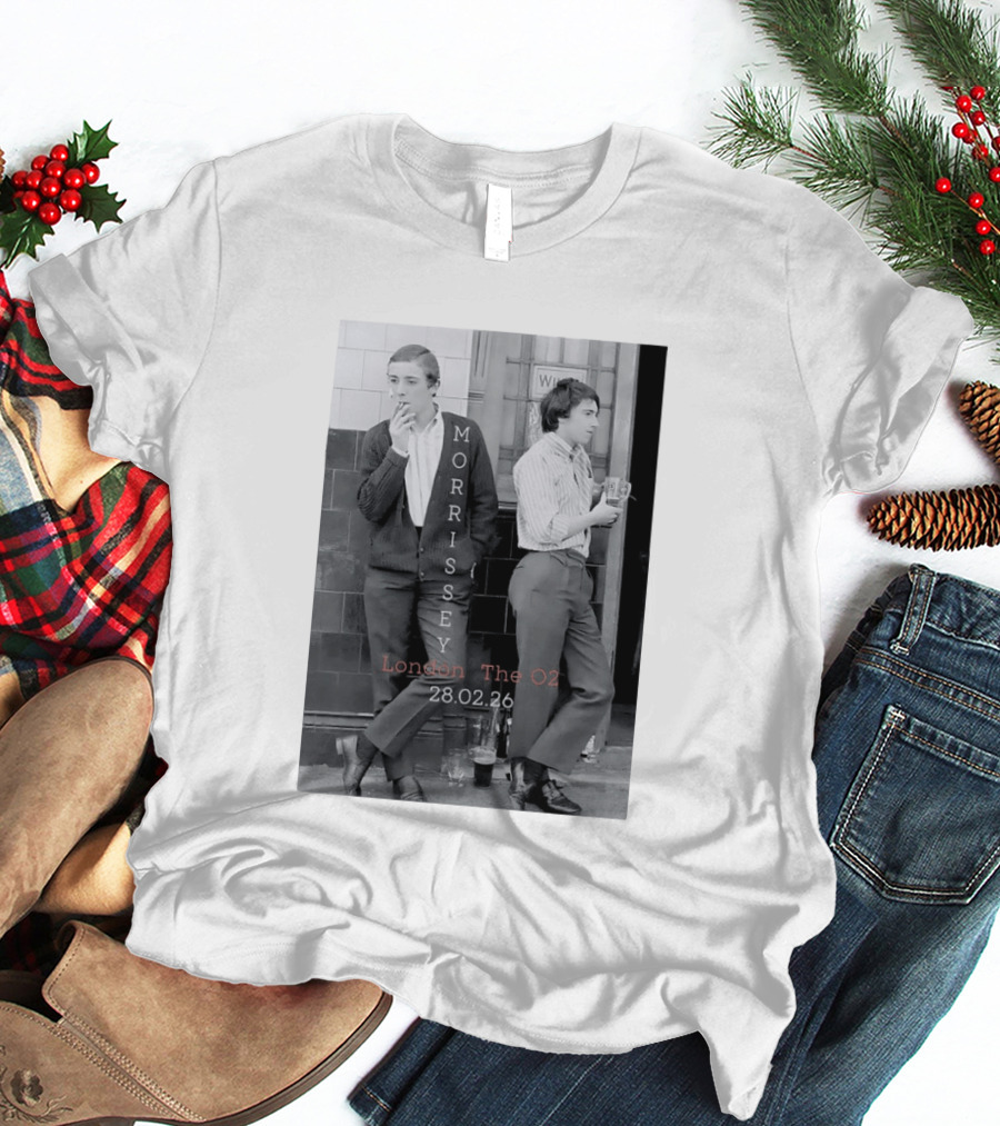 Morrissey London The O2 28.02.26 T-Shirt