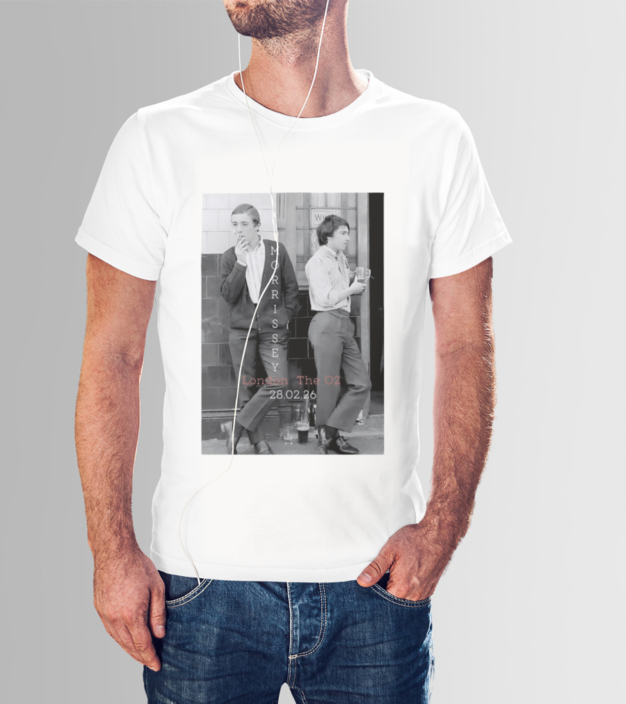 Morrissey London The O2 28.02.26 T-Shirt