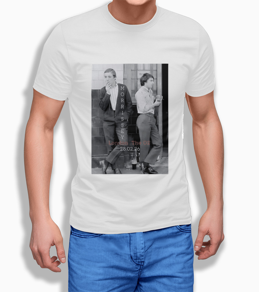 Morrissey London The O2 28.02.26 T-Shirt