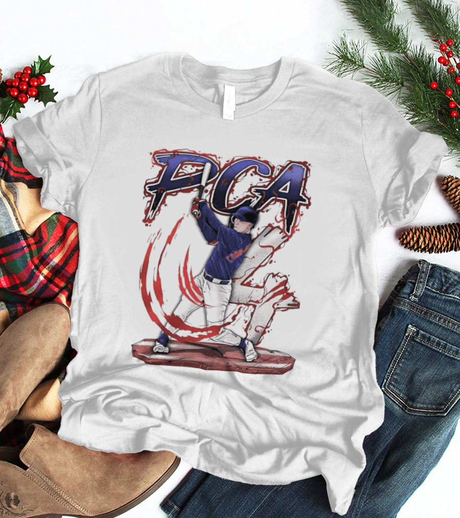 PCA Player Of 4 Philadelphia Phillies Baseball 2026 Batter Stance Action T-Shirt