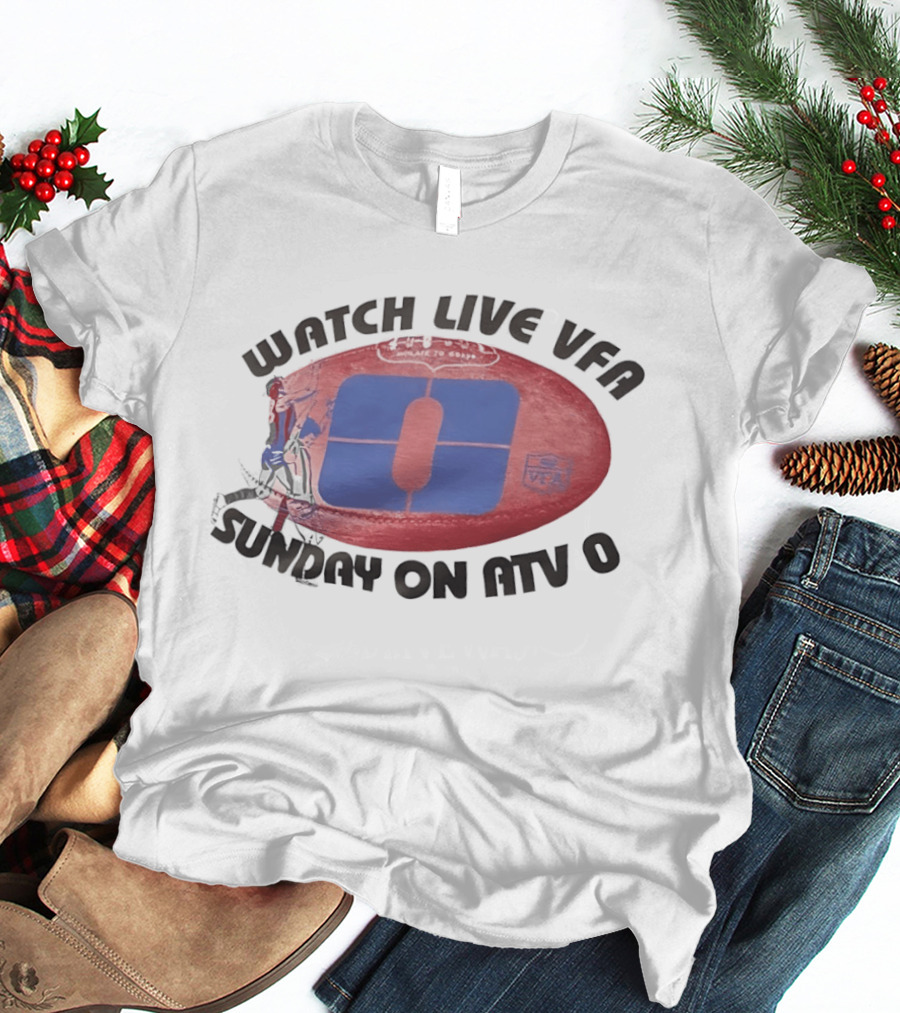 Live VFA Sunday On ATV 0 Football T-Shirt