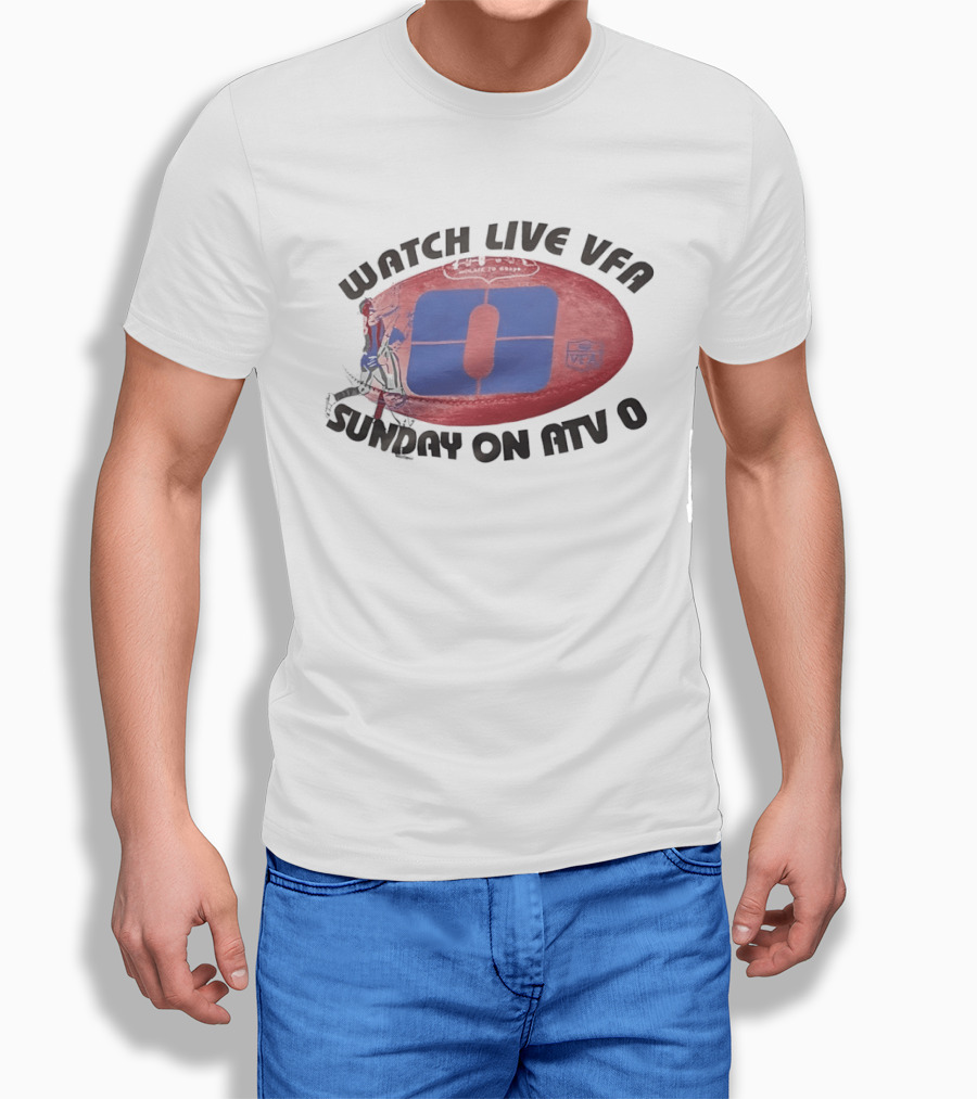 Live VFA Sunday On ATV 0 Football T-Shirt