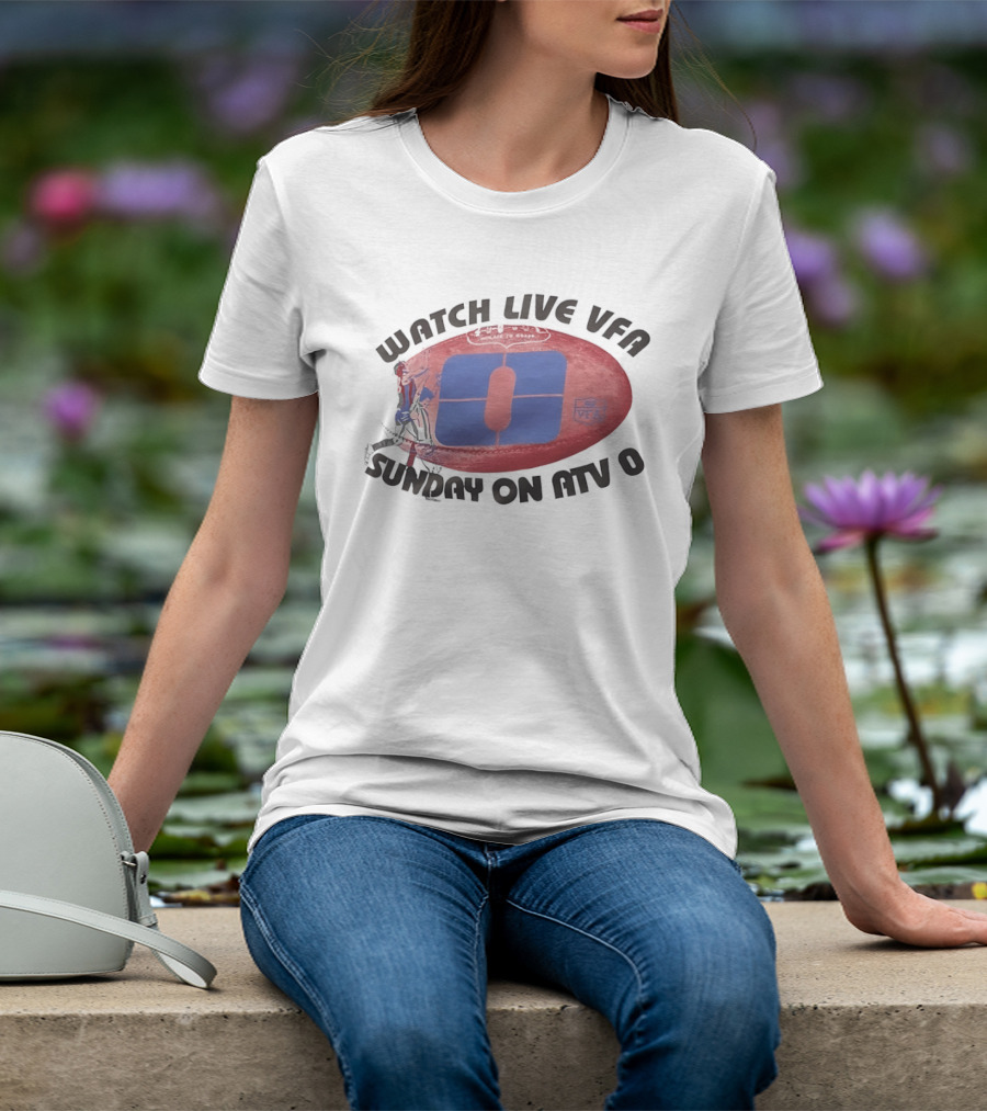 Live VFA Sunday On ATV 0 Football T-Shirt