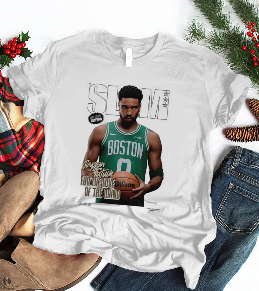 SLAM 261 Jayson Tatum Boston Celtics For The Love Of The Grind T-Shirt