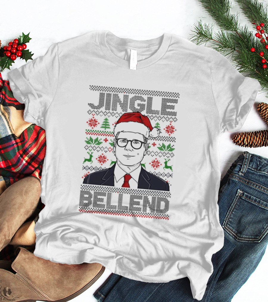 Original Keir Starmer Jingle Bell End Ugly Christmas Sweater T-Shirt