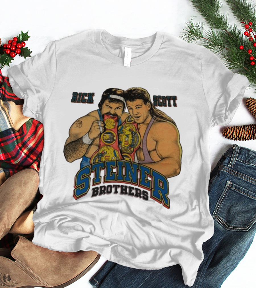 Rick Scott Steiner Brothers Wrestling Champions T-Shirt