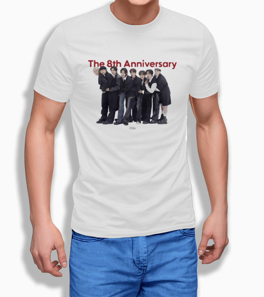 Stray Kids The 8th Anniversary Celebration T-Shirt