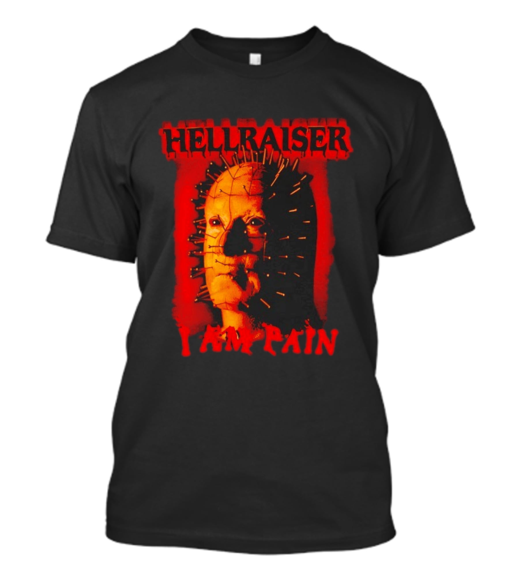 Hellraiser I Am Pain Pinhead Horror Movie T-Shirt