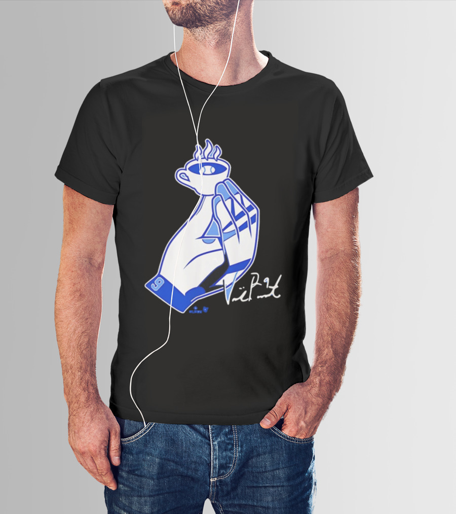 Vinnie Pasquantino Che Vuoi Espresso 9 Baseball Glove Cup Signature T-Shirt