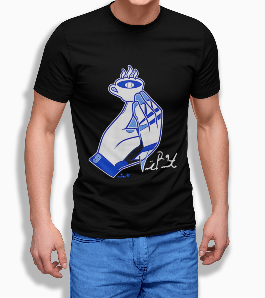 Vinnie Pasquantino Che Vuoi Espresso 9 Baseball Glove Cup Signature T-Shirt