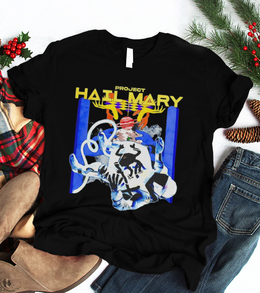 Hail Mary Sci Fi Space Adventure Book Lover T-Shirt