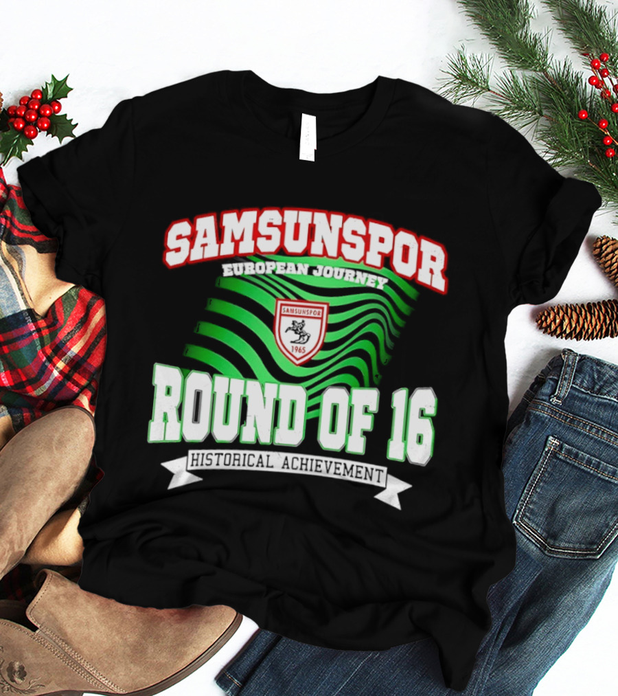 Samsunspor European Journey 1965 Round Of 16 Historical T-Shirt