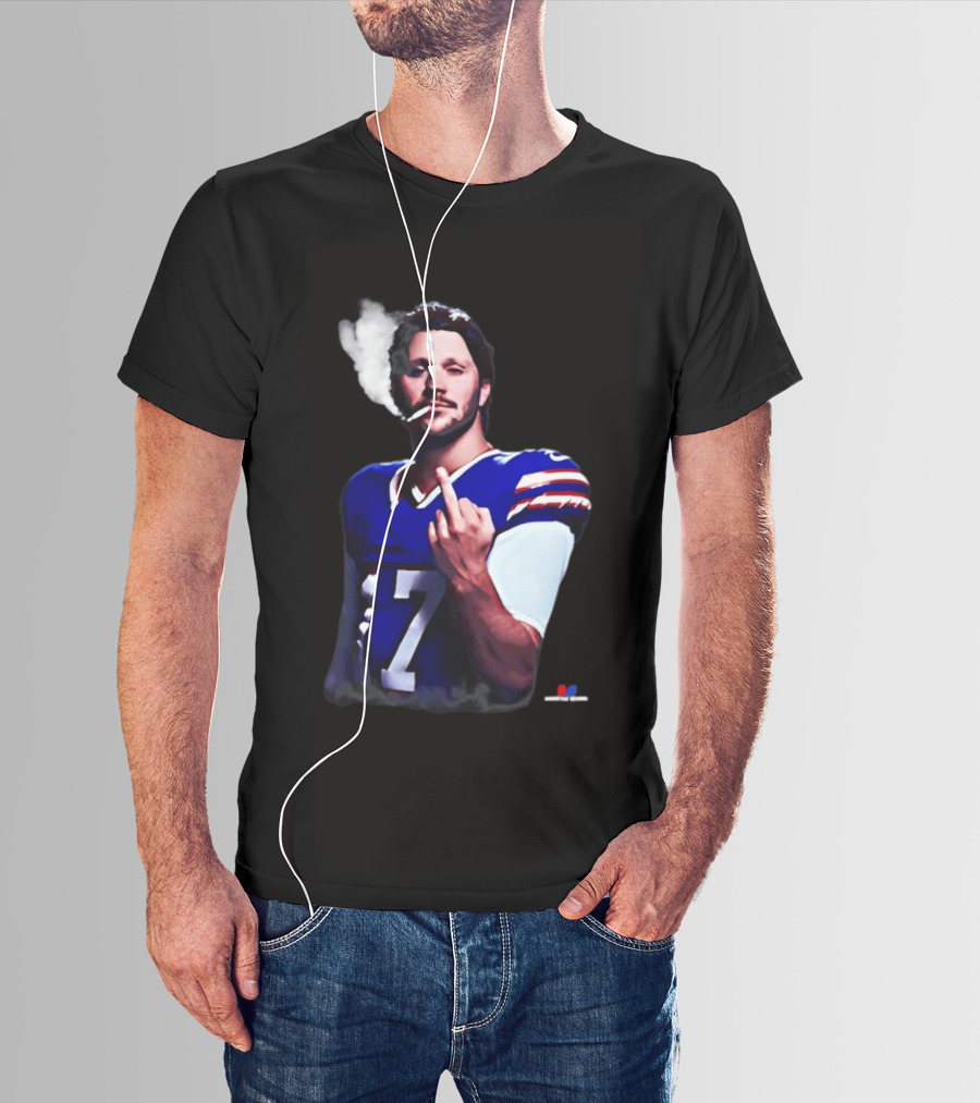 Josh Allen Buffalo Bills Fck The Haters T-Shirt