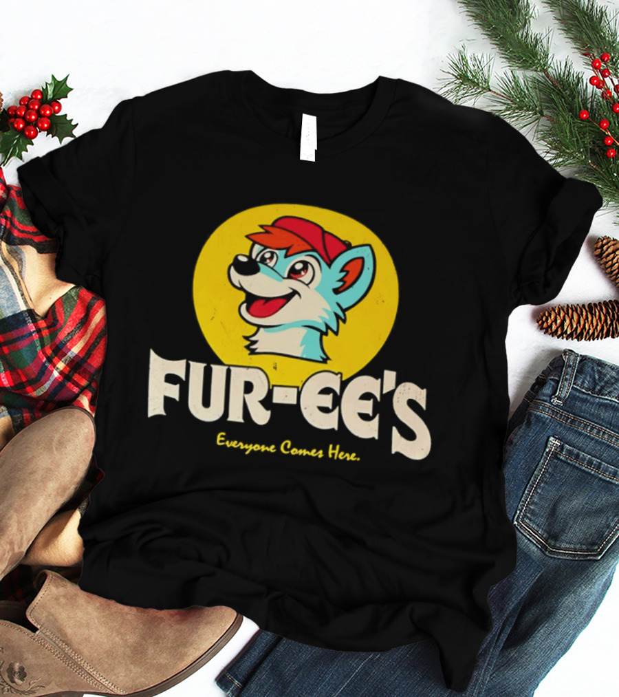 Fur EE's Everyone Comes Here Buc Ee's T-Shirt