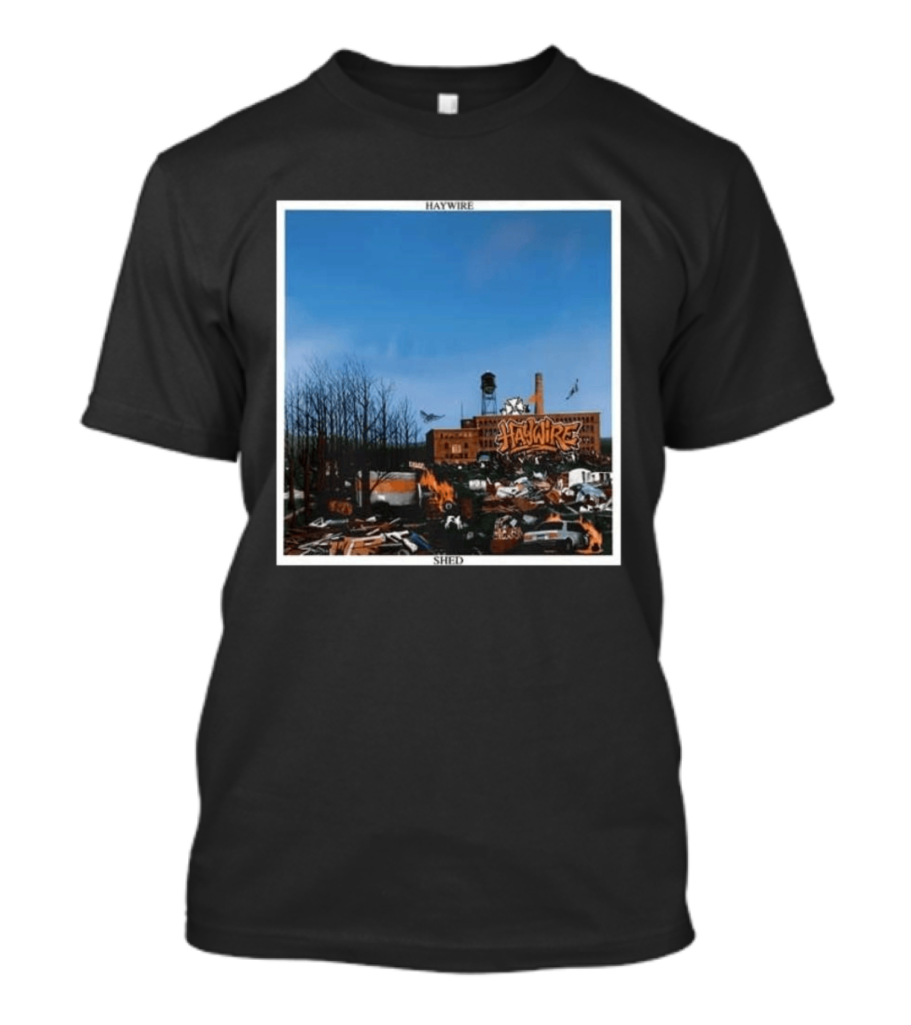 Haywire Is Your Friend Tour 2026 Shed Factory Urban Landscape T-Shirt