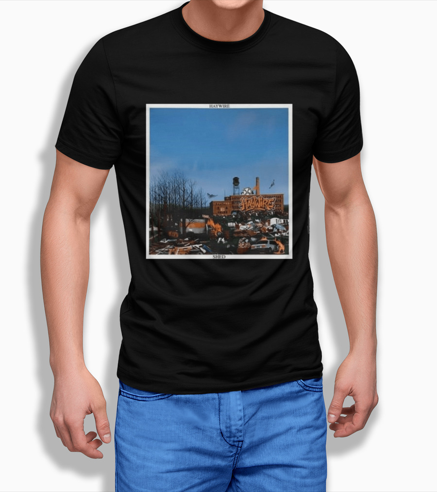 Haywire Is Your Friend Tour 2026 Shed Factory Urban Landscape T-Shirt