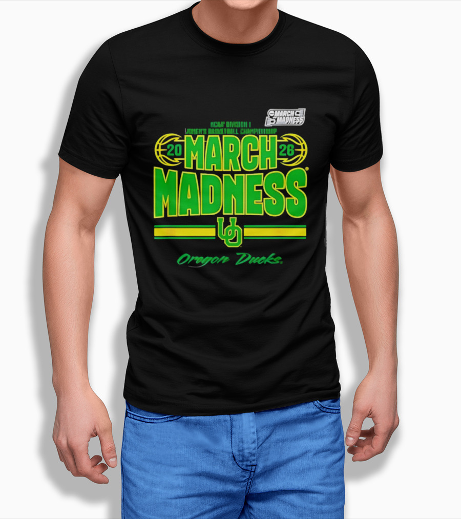 Oregon Ducks 2026 NCAA Tournament Women's Basketball Championship March Madness T-Shirt