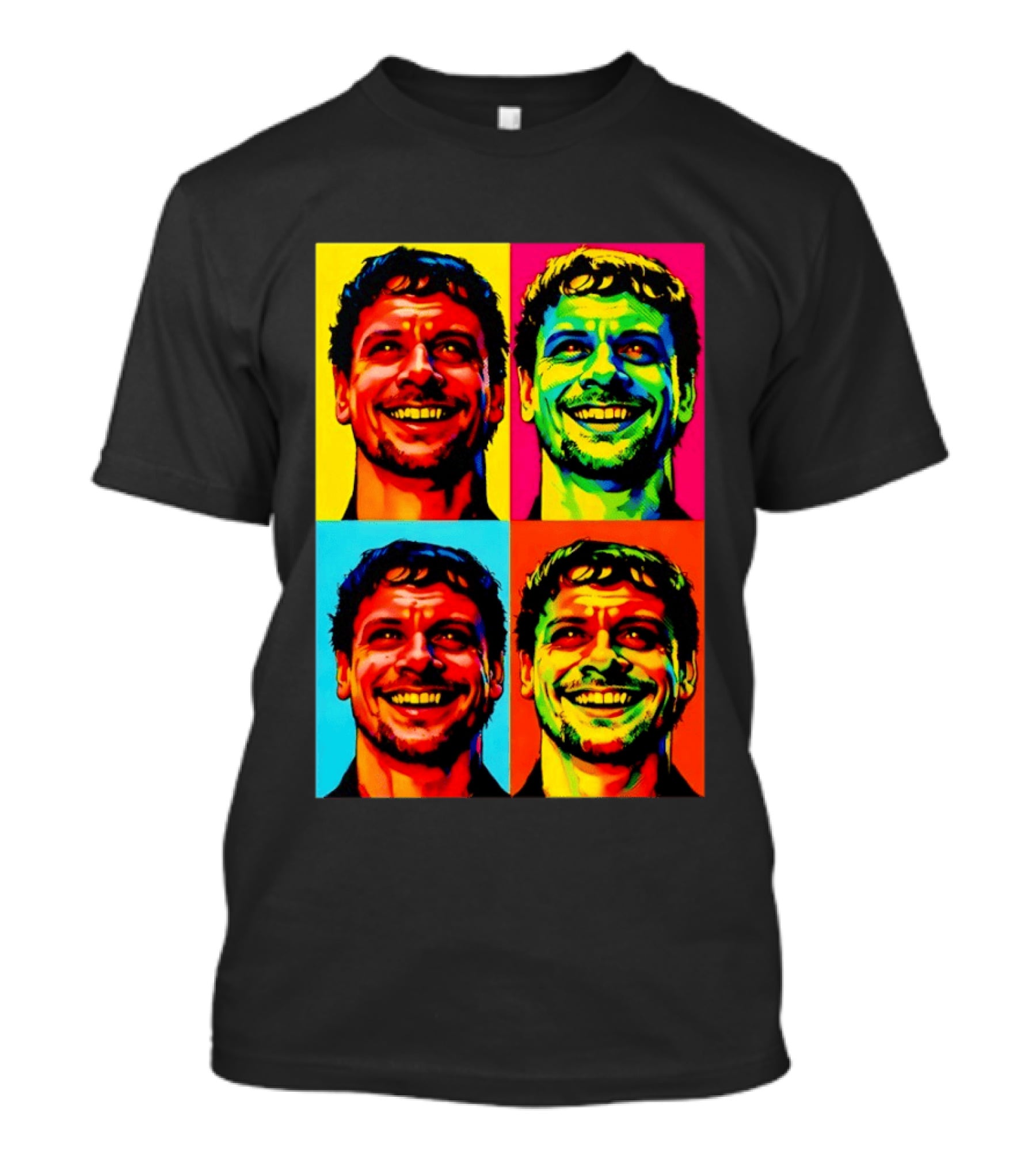 Remmick Eyes Warhol Pop Art Sinners Smoke Stack Horror T-Shirt