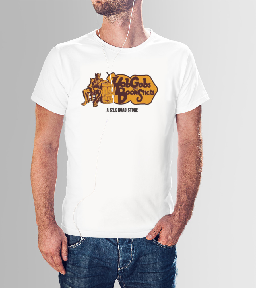 HobGobs And Boom Sticks A Silk Road Store Mythical Goblin Barrel T-Shirt