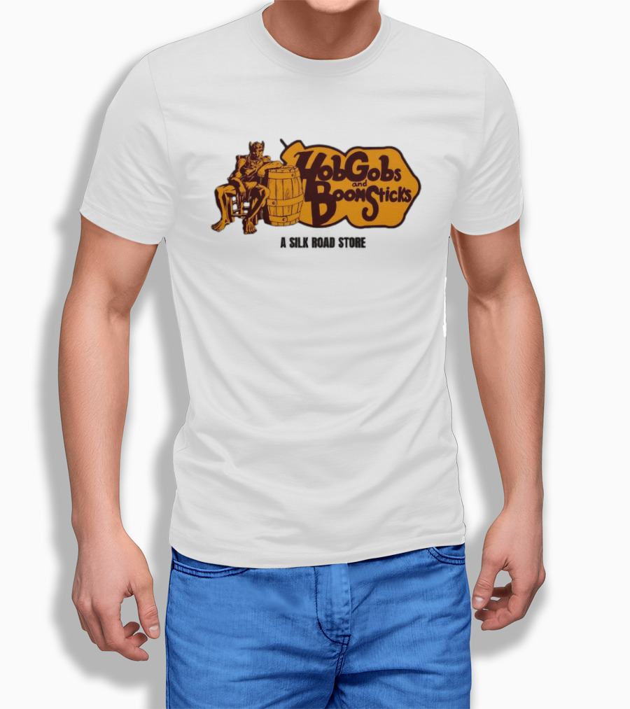 HobGobs And Boom Sticks A Silk Road Store Mythical Goblin Barrel T-Shirt