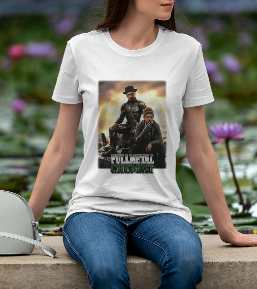 Bryan Cranston Jesse Pinkman Fullmetal Chemist T-Shirt