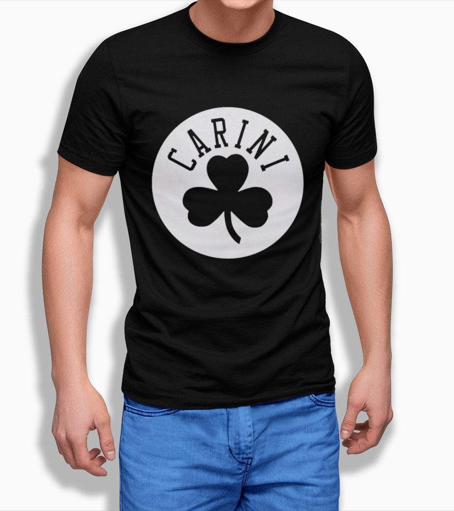 Carini Clover Emblem With Shamrock T-Shirt