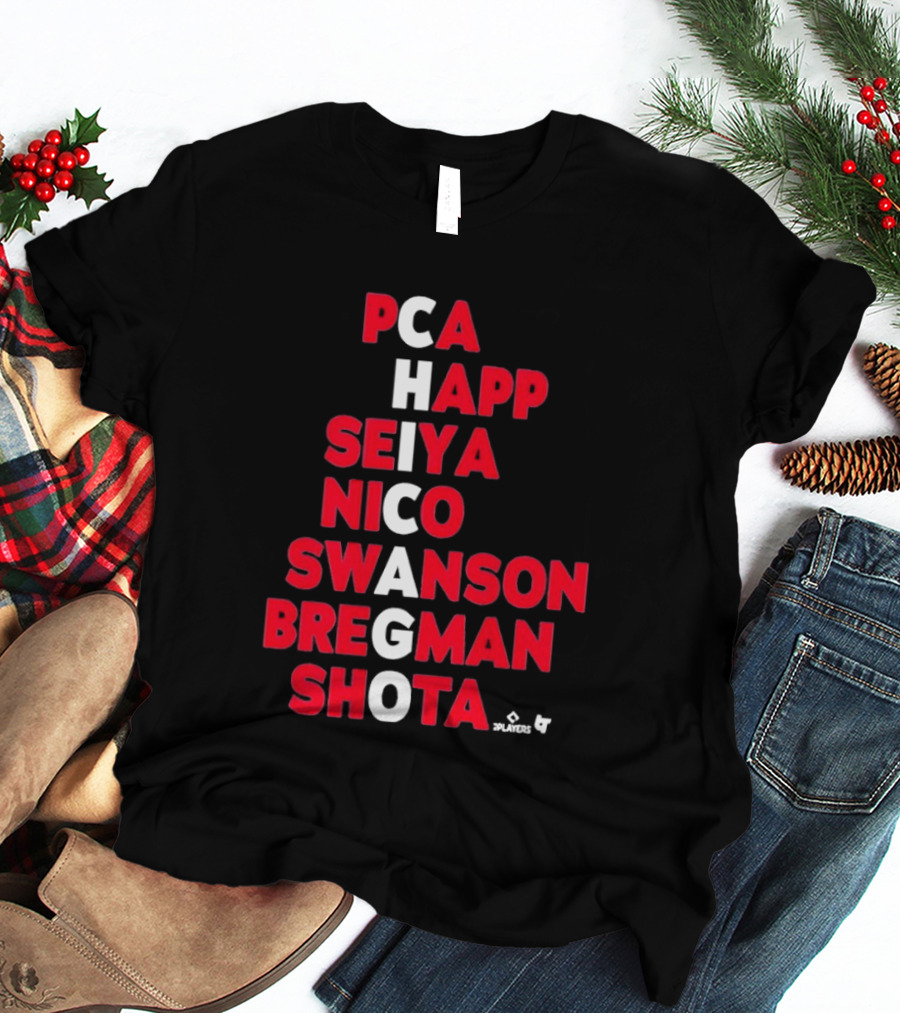 PCA Happ Seiya Nico Swanson Bregman Shota Chicago 2026 T-Shirt