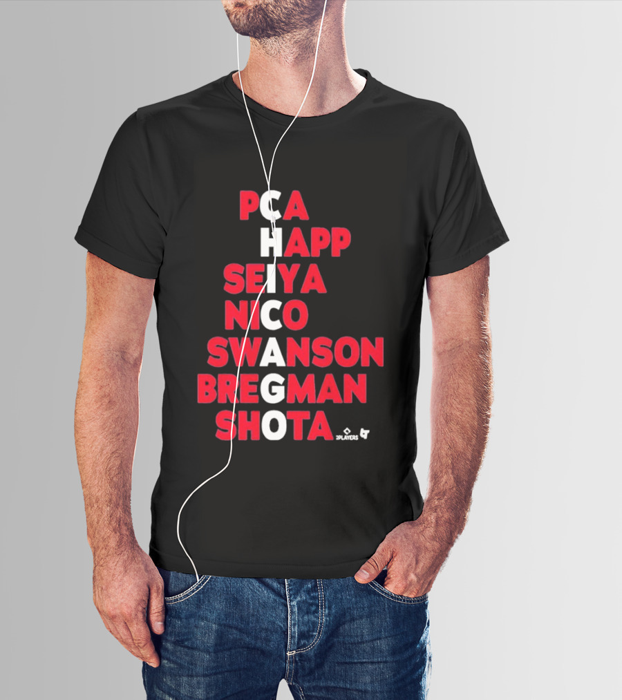 PCA Happ Seiya Nico Swanson Bregman Shota Chicago 2026 T-Shirt