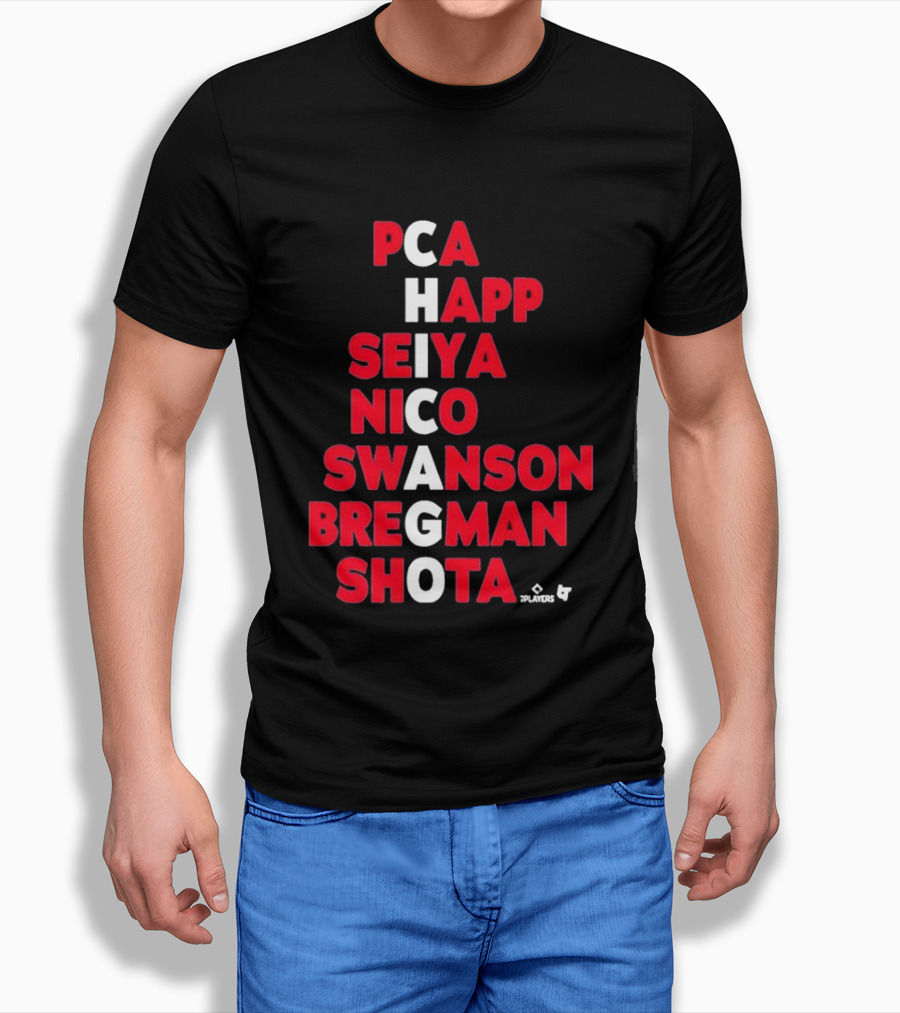 PCA Happ Seiya Nico Swanson Bregman Shota Chicago 2026 T-Shirt