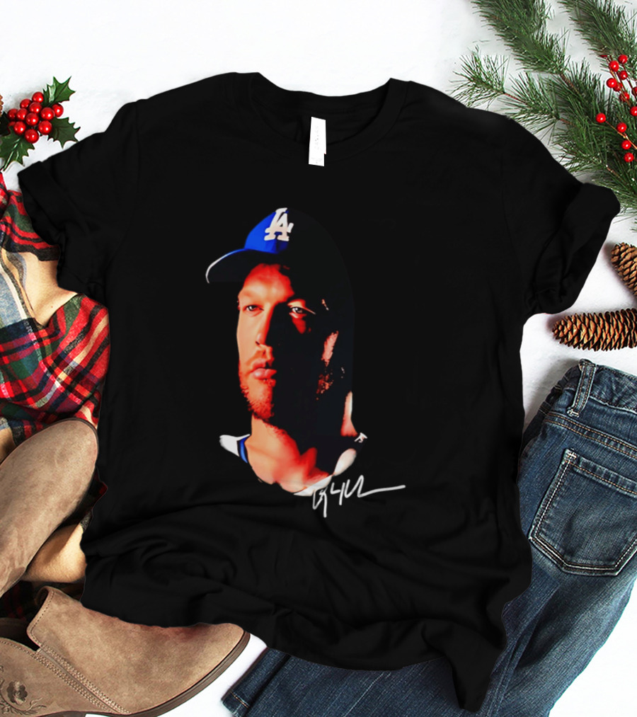 Los Angeles Dodgers Thank You Clayton Kershaw LA Cap Signature T-Shirt
