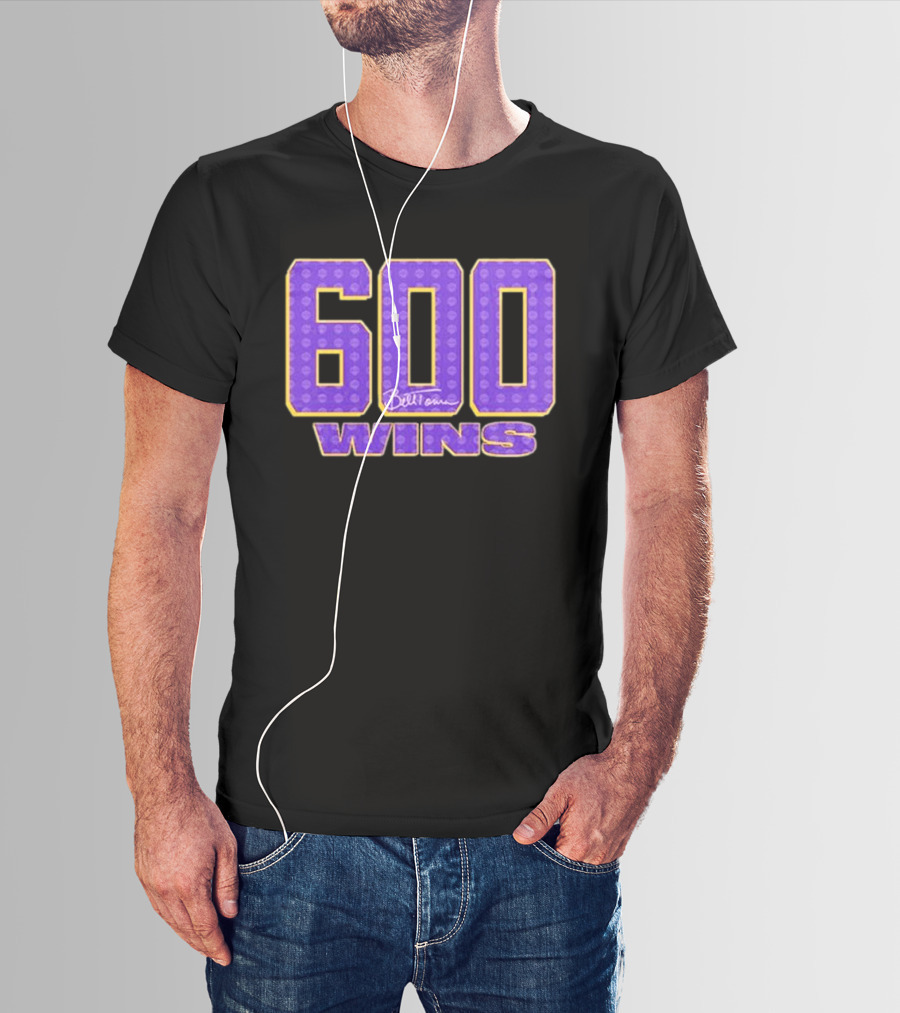 LSU Tigers Bill Torina 600 Wins Celebration 2026 T-Shirt