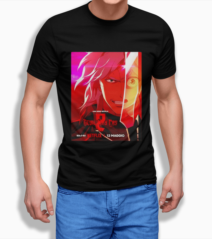 Devil May Cry Serie Netflix Solo Su Netflix 12 Maggio T-Shirt