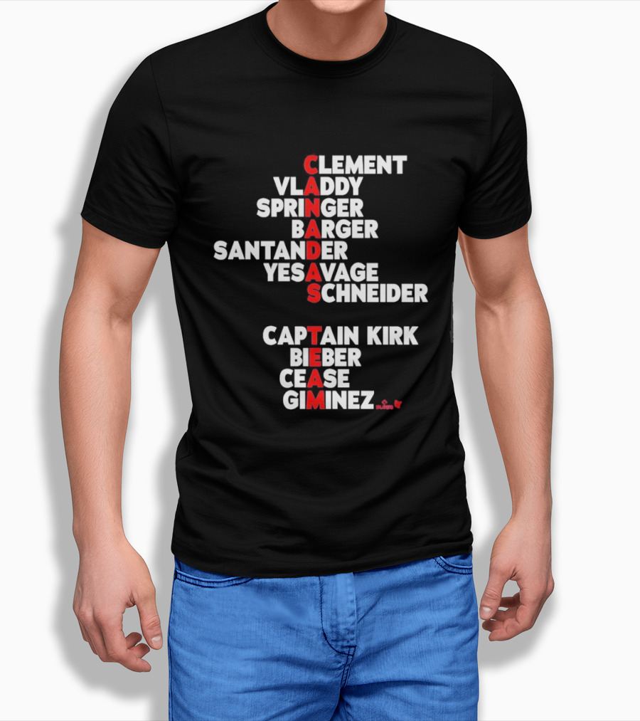 Canada's Team Names 2026 Baseball Players List Toronto T-Shirt