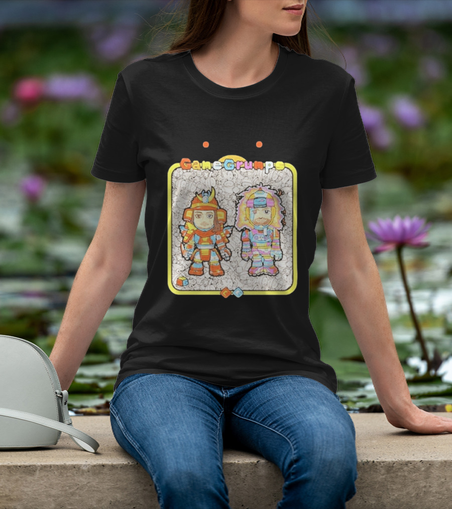Game Grumps X 326 Collaboration Colorful Characters T-Shirt