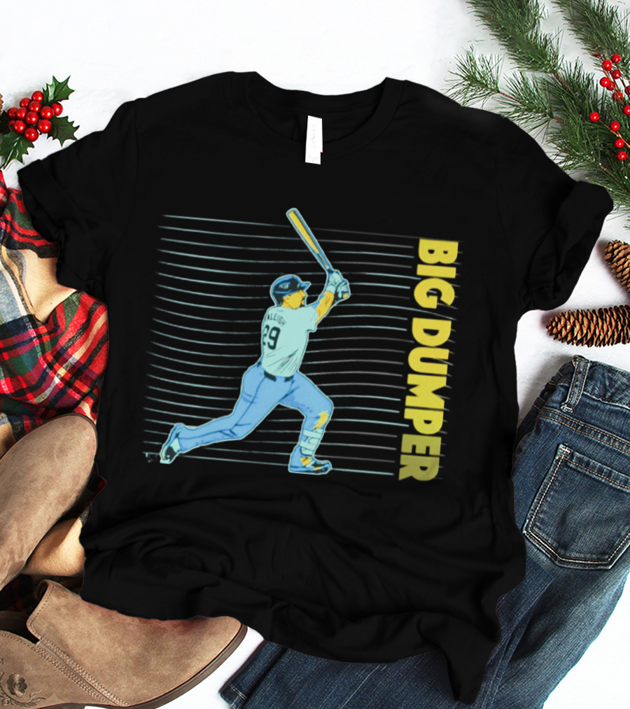 Seattle Mariners Cal Raleigh 29 Big Dumper Neon Nights T-Shirt