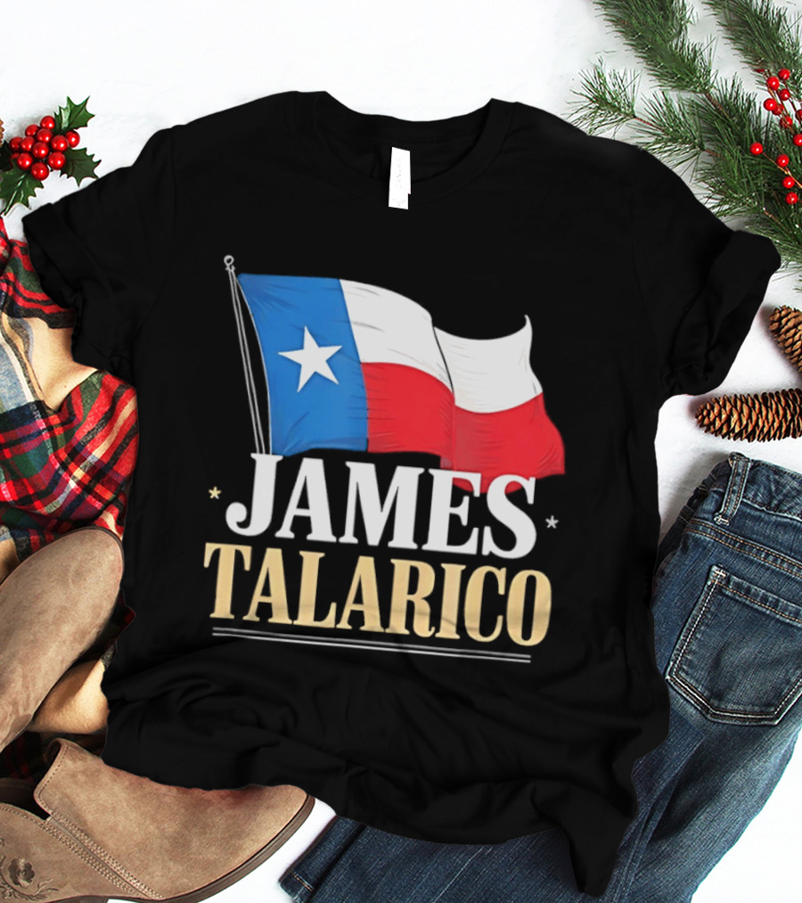 James Talarico Texas Flag Democrat Political T-Shirt
