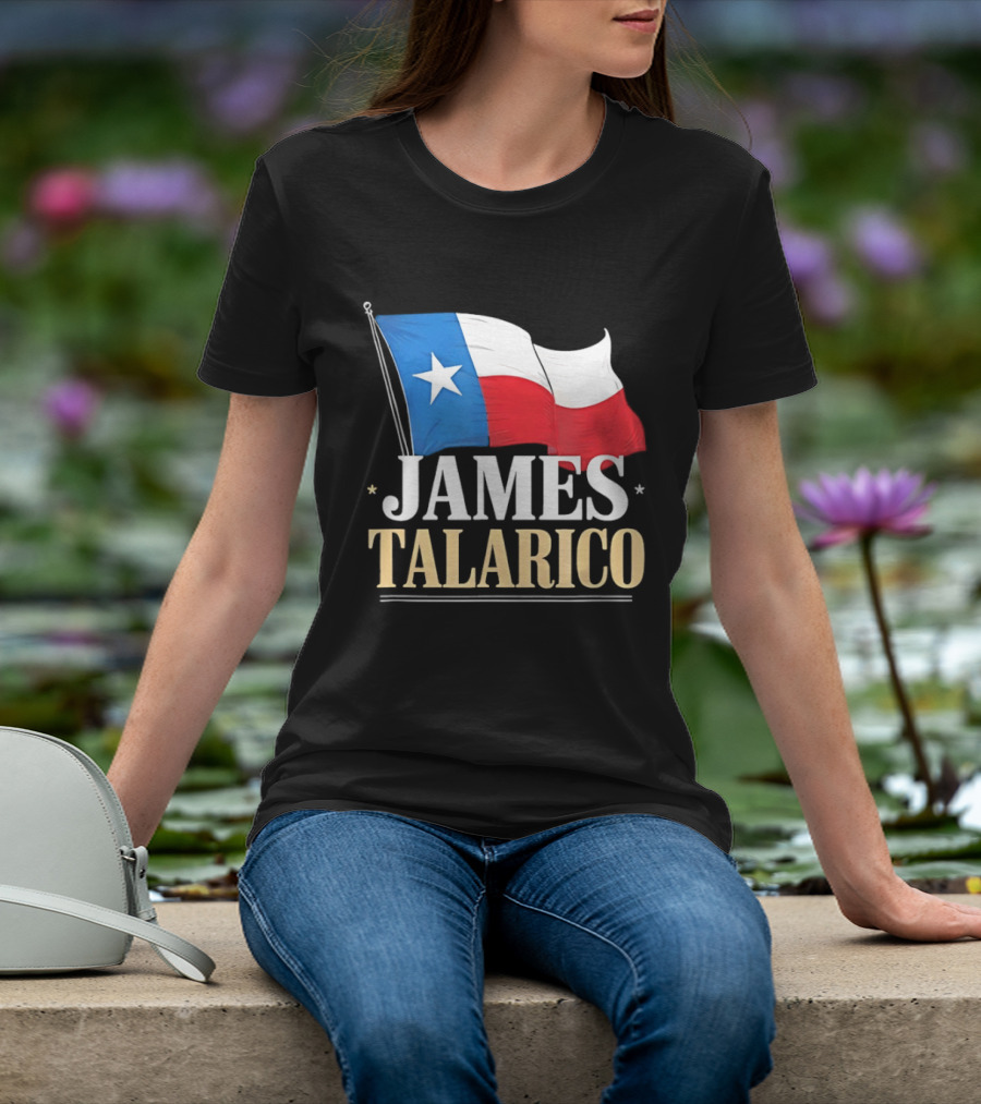 James Talarico Texas Flag Democrat Political T-Shirt