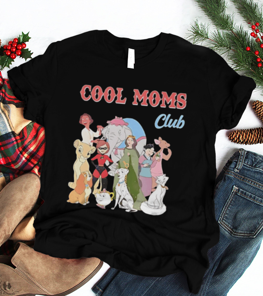 COOL MOMS CLUB Disney Characters T-Shirt