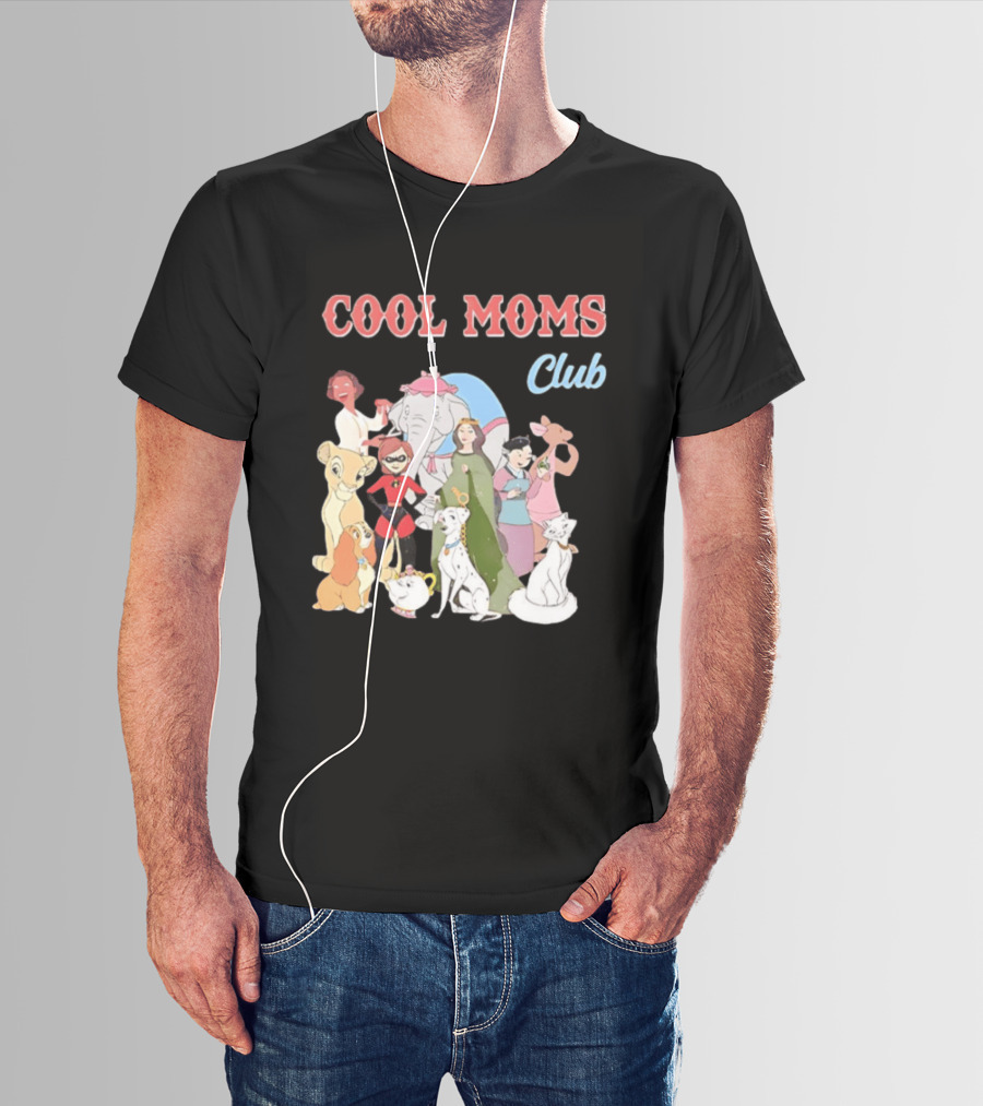 COOL MOMS CLUB Disney Characters T-Shirt