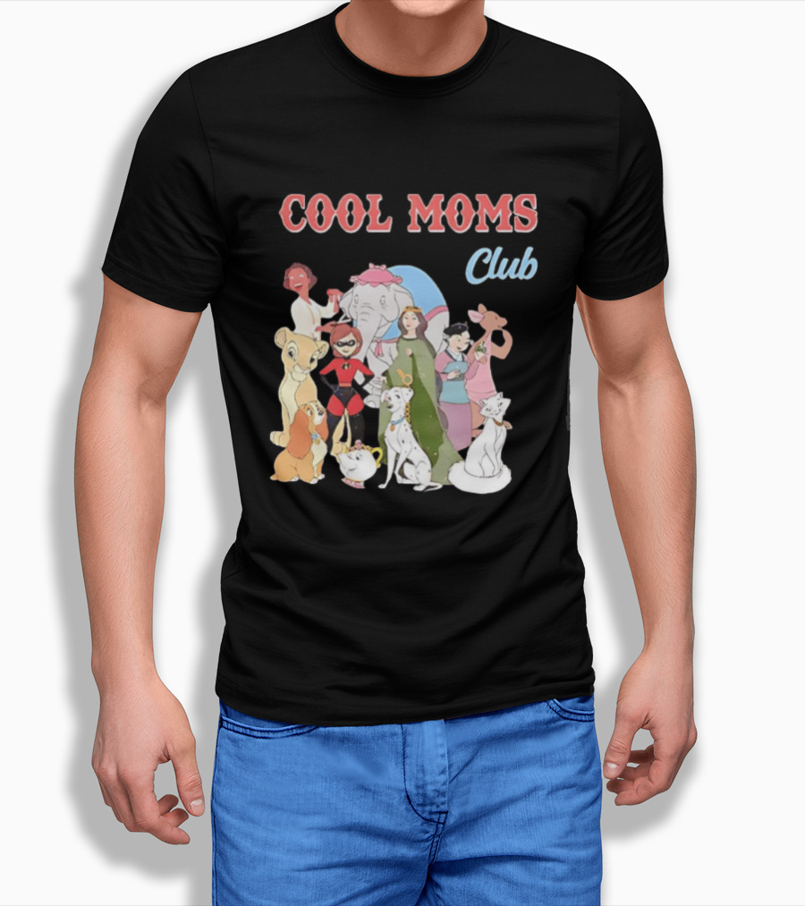 COOL MOMS CLUB Disney Characters T-Shirt