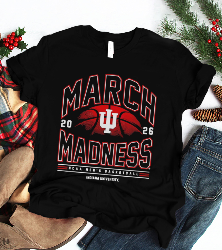 Indiana University NCAA Men's Basketball March Madness 2026 T-Shirt