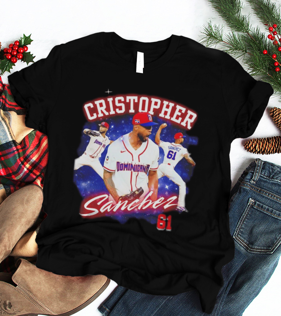 Cristopher Sanchez Dominican Baseball 61 Pitcher T-Shirt