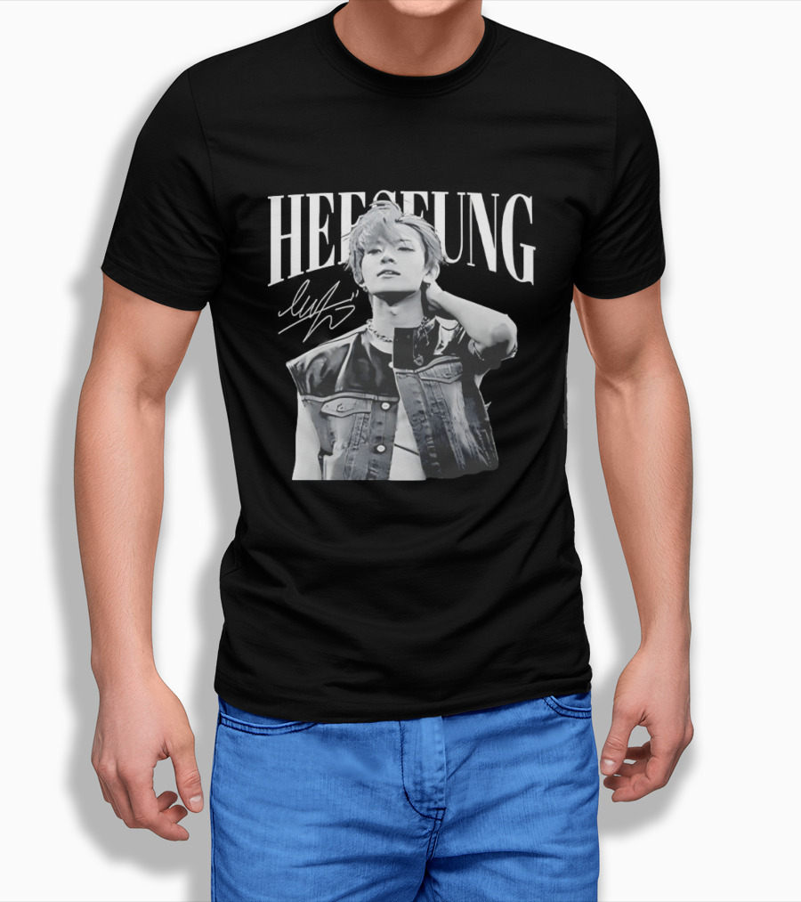 Heeseung Kpop Fashion Street T-Shirt