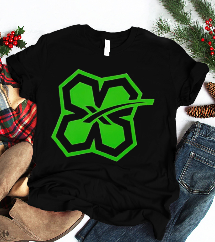 Lucky Four Leaf Clover Symbol Green T-Shirt
