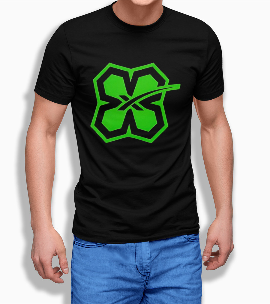 Lucky Four Leaf Clover Symbol Green T-Shirt