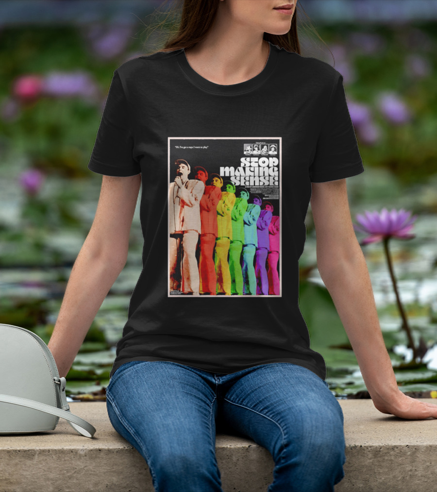 Stop Making Sense Rainbow Concert Film T-Shirt