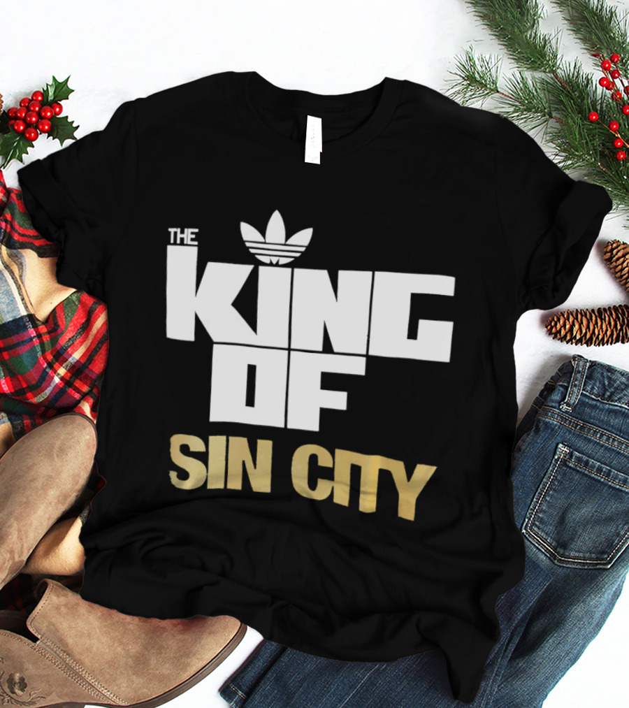 The King Of Sin City Adidas Trefoil T-Shirt