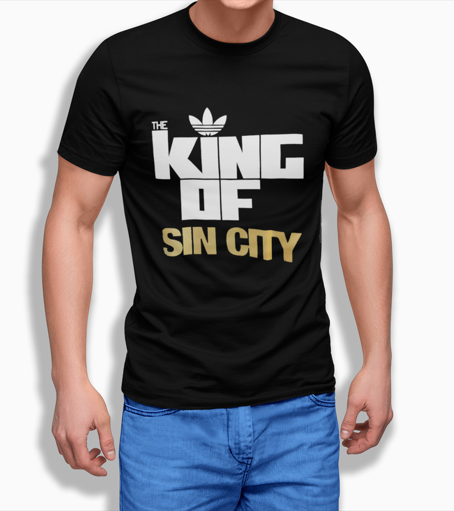 The King Of Sin City Adidas Trefoil T-Shirt