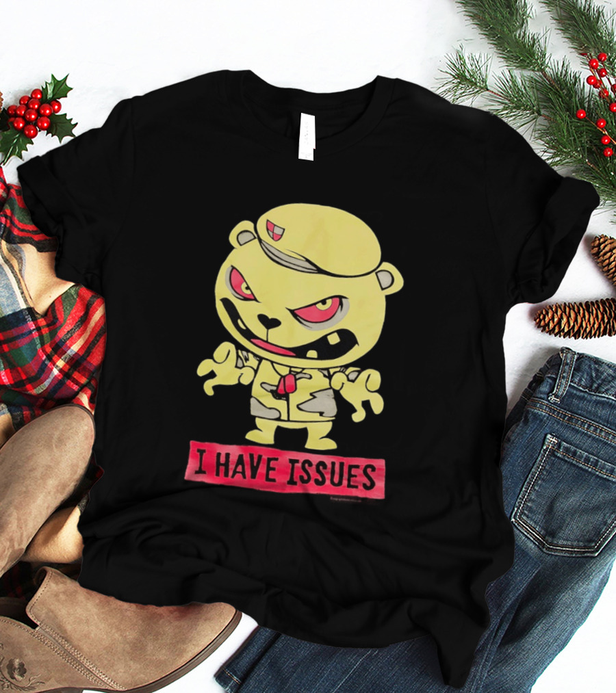 Flippy Series Happy Tree Friend I Have Issues T-Shirt